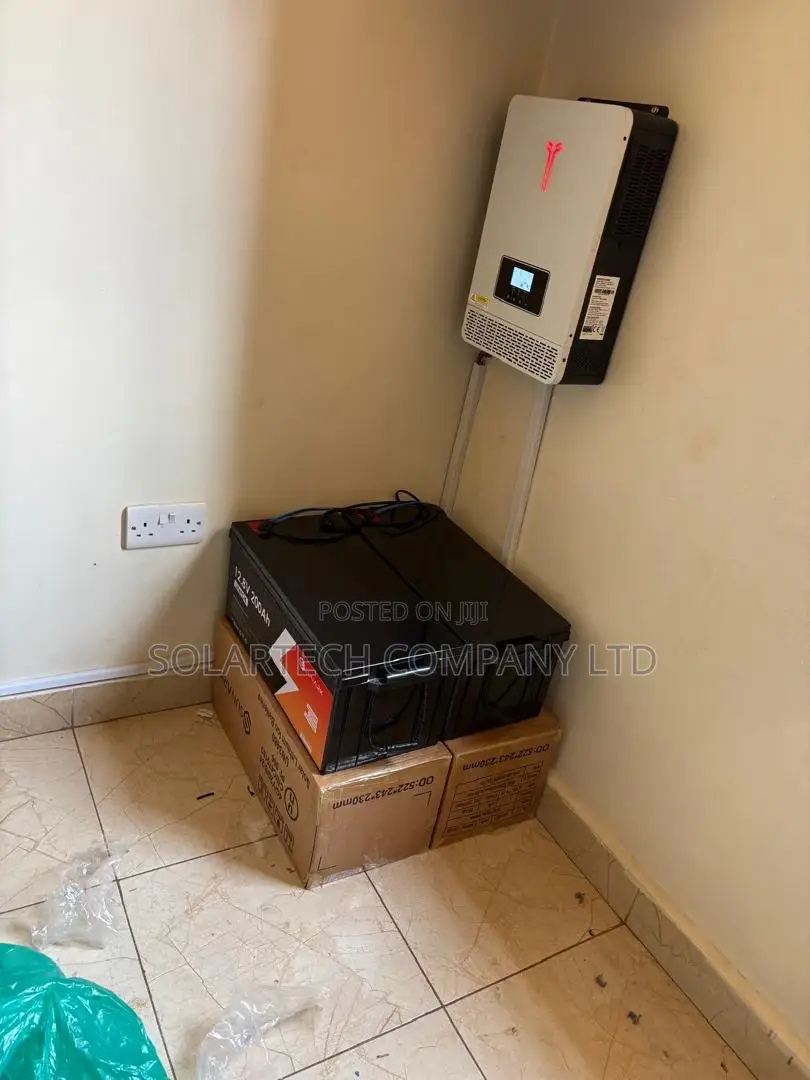 Brand New 2kVA Hybrid Inverter + 5kWh Lithium Battery Solar System