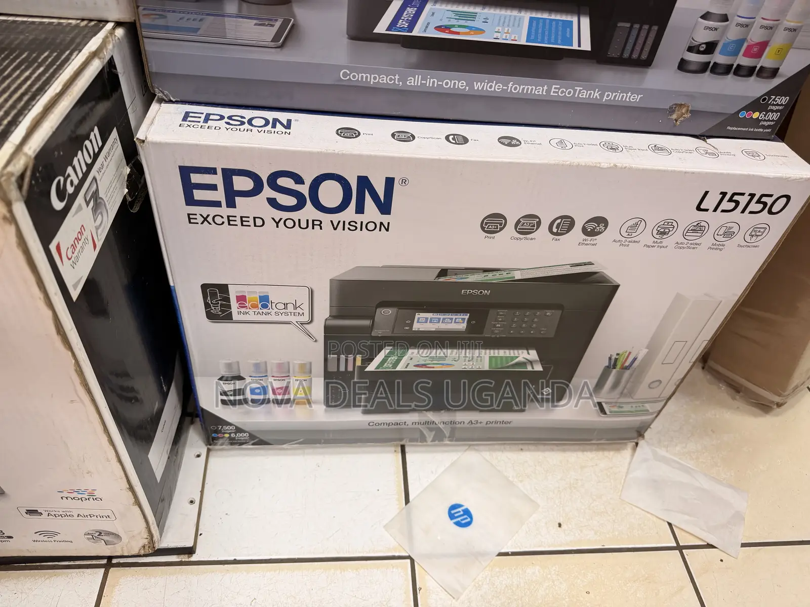 Epson EcoTank Photo L15150 A3 Wi‐Fi Ink Tank Printer | 4‐in‐1