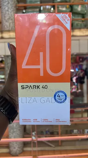 New Tecno Spark 40 256 GB Silver