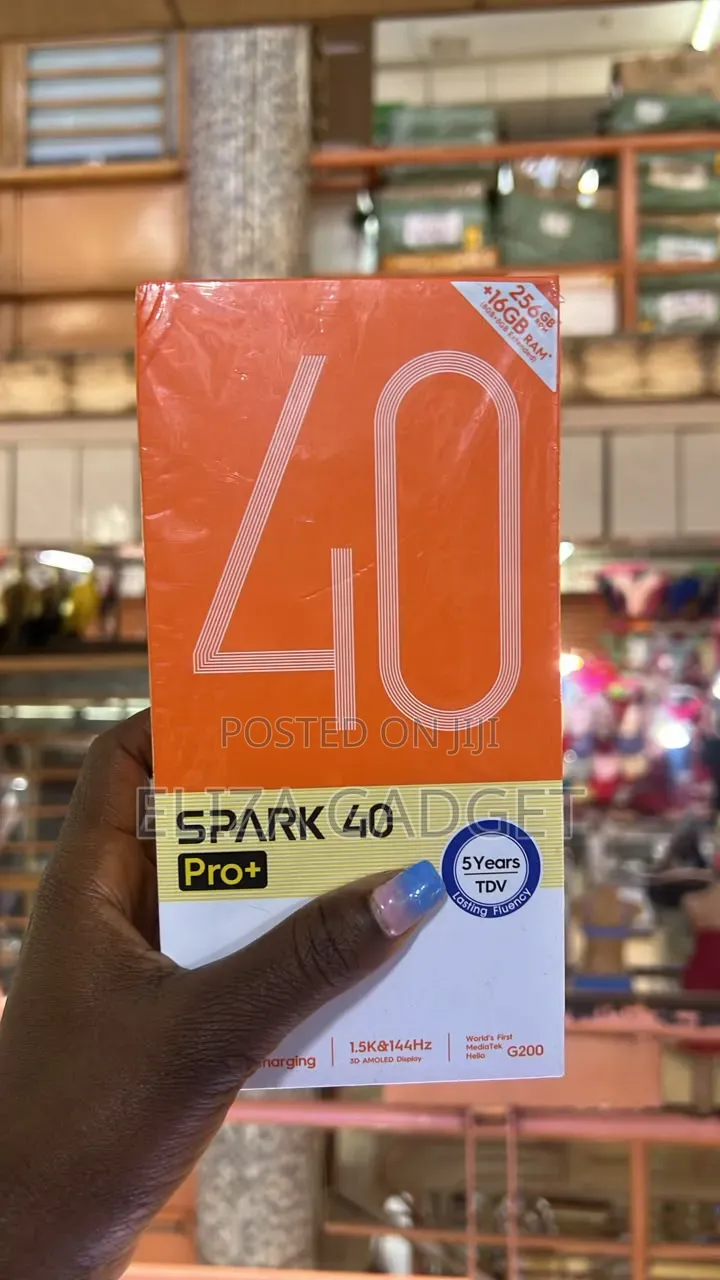 New Tecno Spark 40 Pro+ 256 GB White