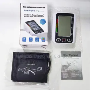 Arm Style Electronic Blood Pressure Monitor – Digital Sphygmomanometer