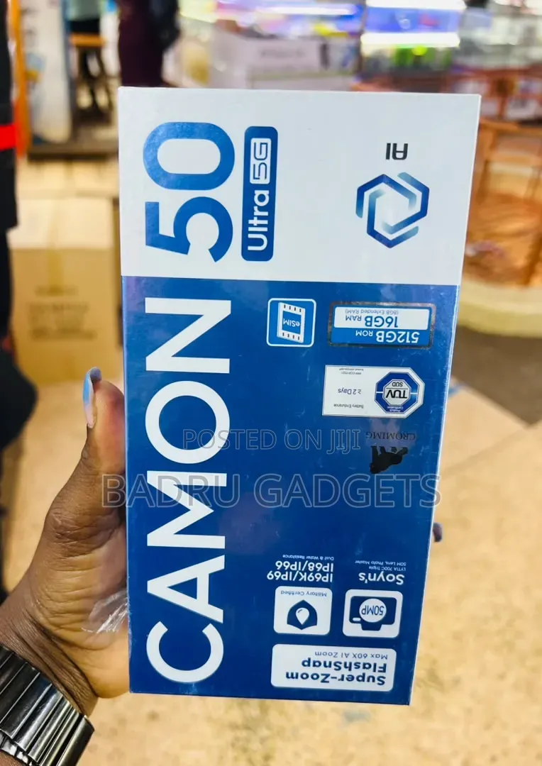 New Tecno Camon 50 Ultra 256 GB Black