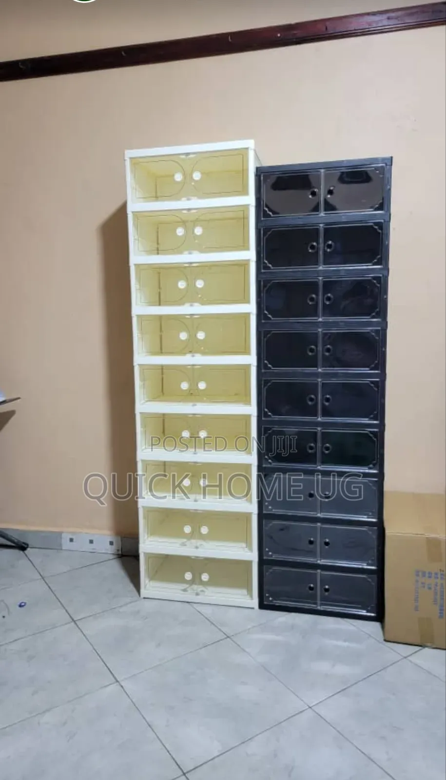 (9Layers)Foldable Stackable Shoe Cabinet, Shoe Storage Box