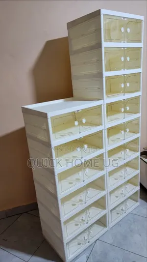 (9Layers)Foldable Stackable Shoe Cabinet, Shoe Storage Box