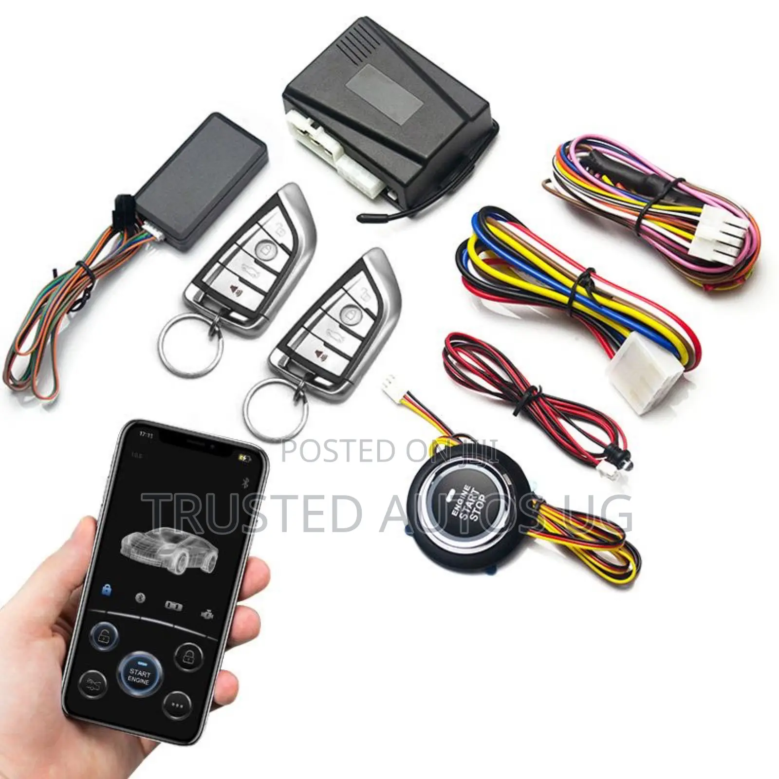 Original Alarm System for All Vehicles Kev105