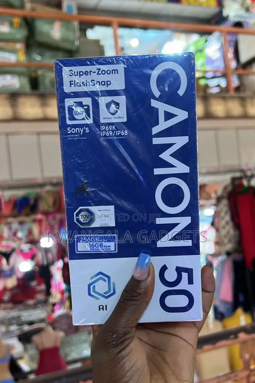 New Tecno Camon 50 Pro 256 GB Blue