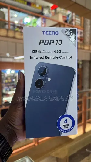 New Tecno Pop 10 128 GB Black