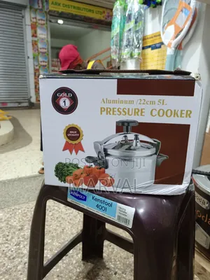 Gold 1 Brand 5-Liter Aluminum Pressure Cooker