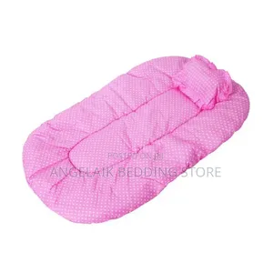 Foldable Baby Lounger With Mosquito Net