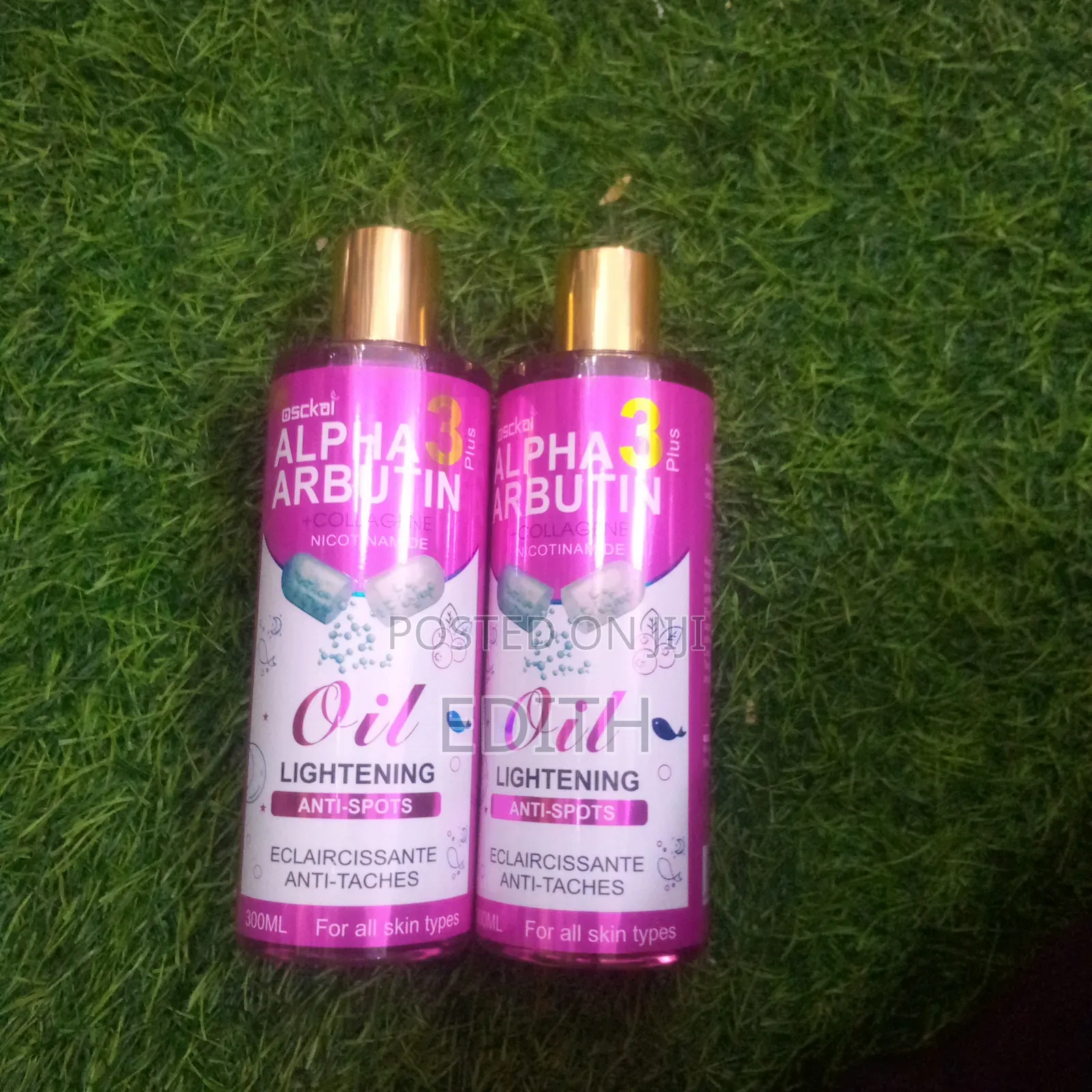 Alpha Arbutin,+ Collagen Body Oil
