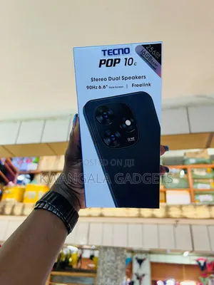 New Tecno Pop 10C 128 GB Black