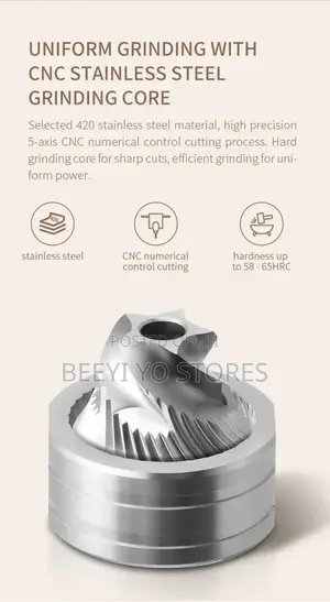 Portable Manual Coffee Grinder – Stainless Steel Grinding Core