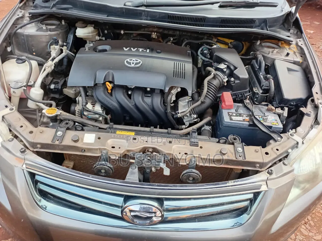 Toyota Corolla Fielder 2010 Gray