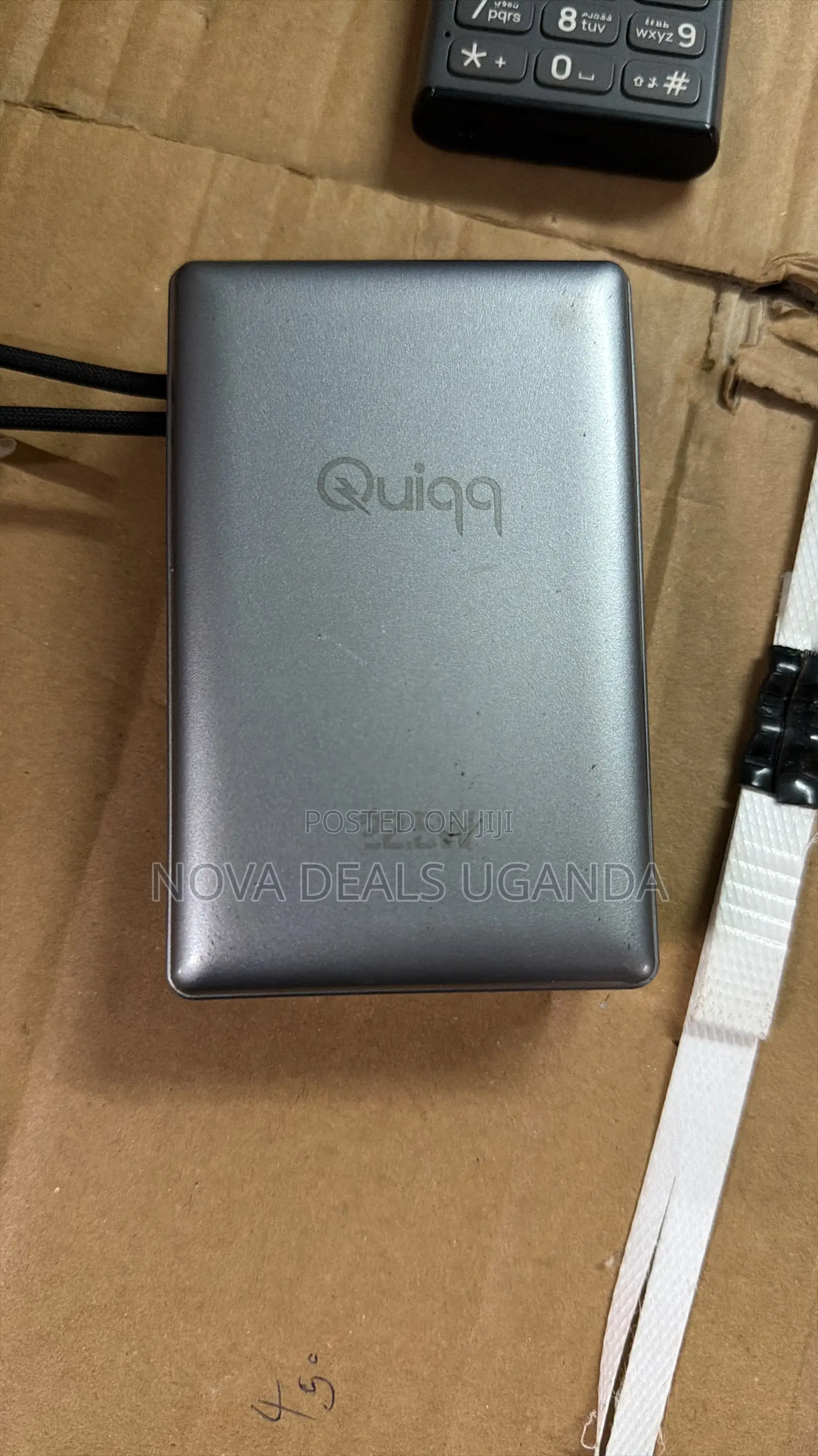Quiqq 2000mAh Portable Power Bank-22.5w