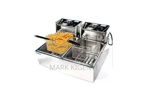 10L Double Commercial Deep Fryer – Stainless Steel Electric Machine
