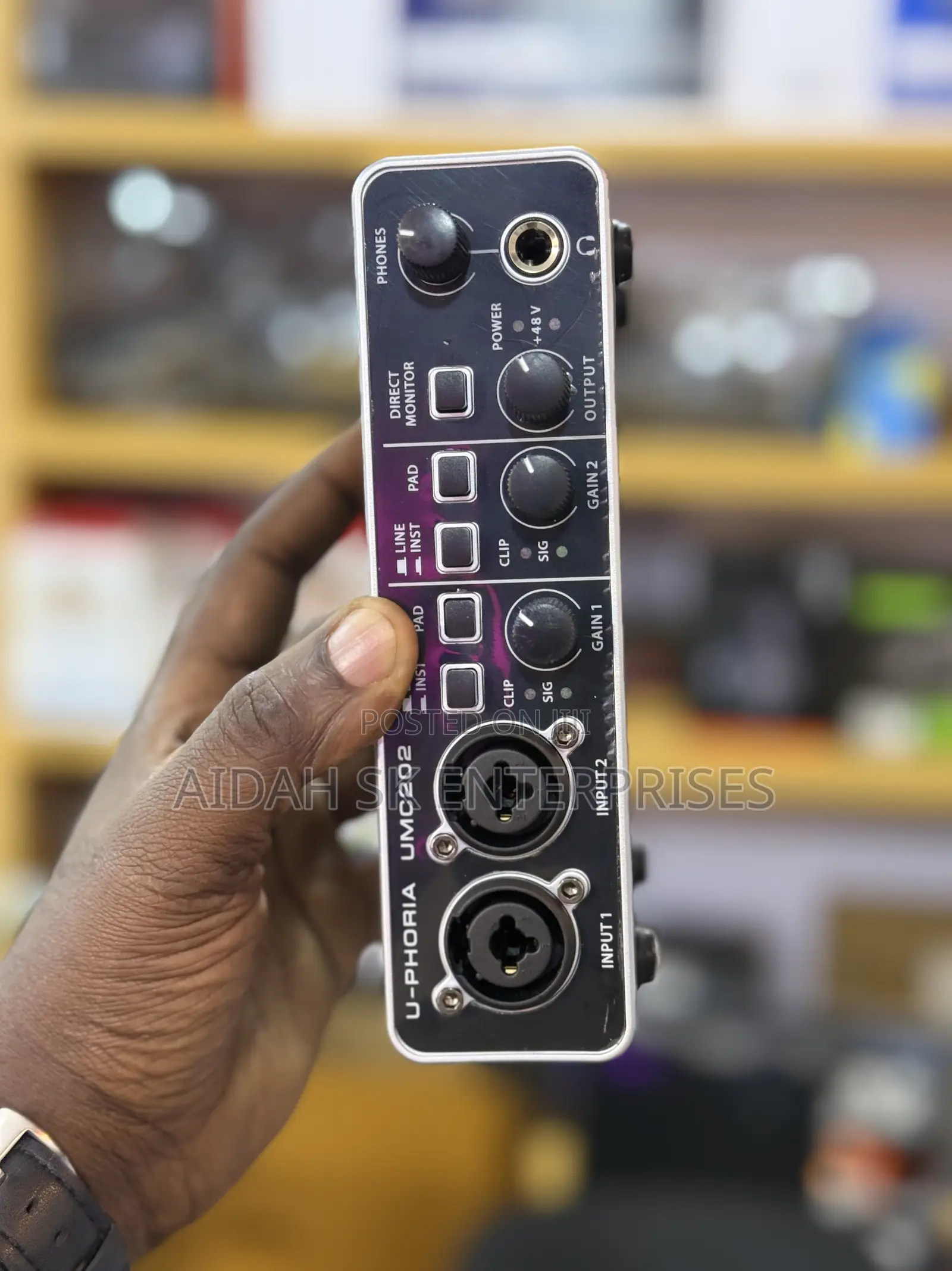 Behringer U-Phoria UMC202HD USB Audio Interface