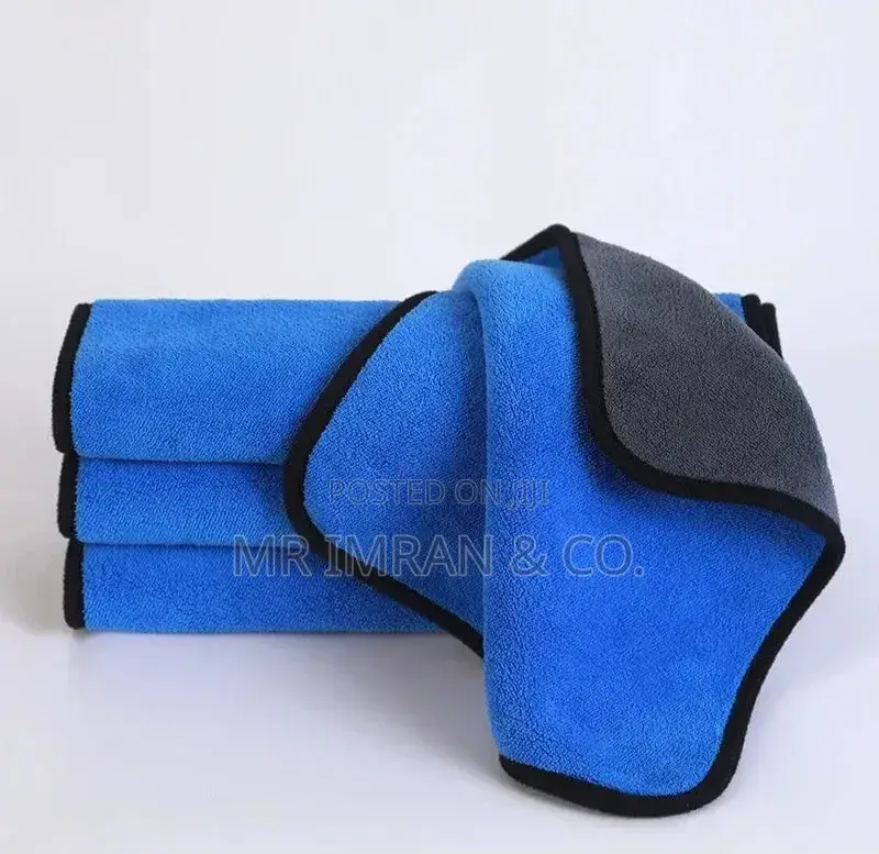 Set of 3PCs High-Density Microfiber Cleaning Towels