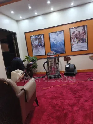 Office Glued Carpets Cleaning