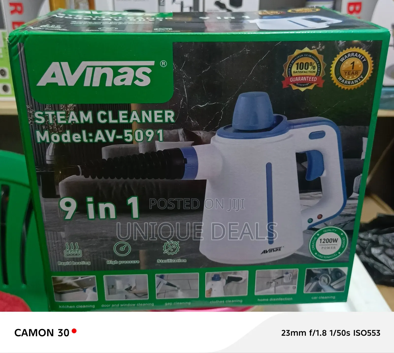 Avinas AV-5091 Is a Handheld Steam Cleaner