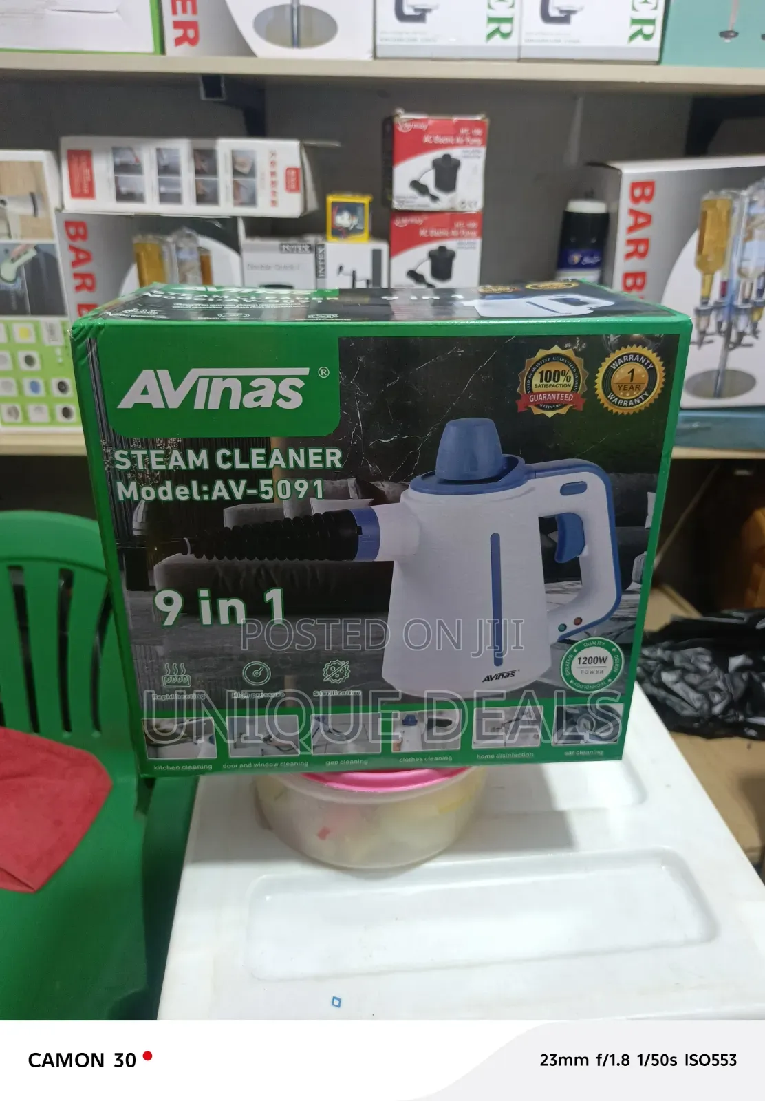 Avinas AV-5091 Is a Handheld Steam Cleaner