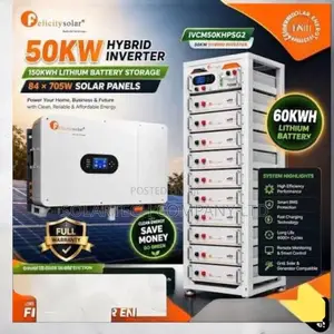 Complete 50KW Commercial Solar System With All Accessories