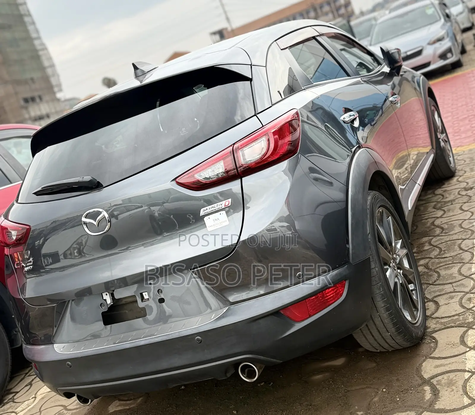 Mazda CX-3 1.5 Diesel AWD 2017 Gray