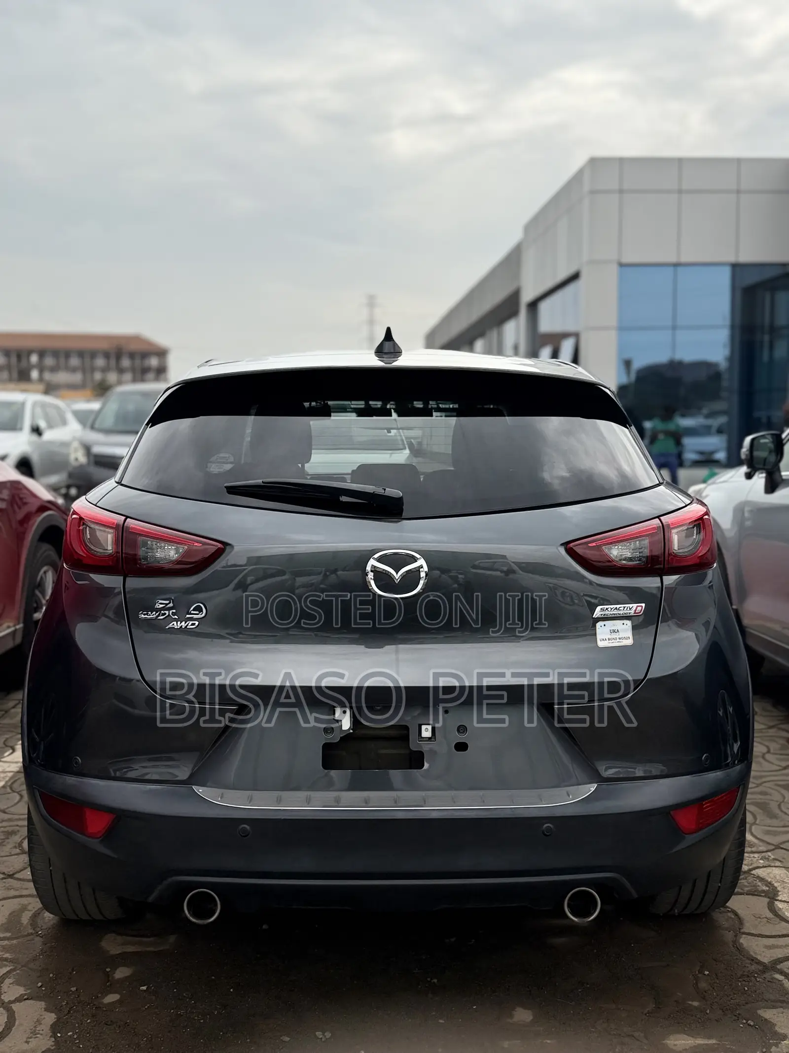 Mazda CX-3 1.5 Diesel AWD 2017 Gray