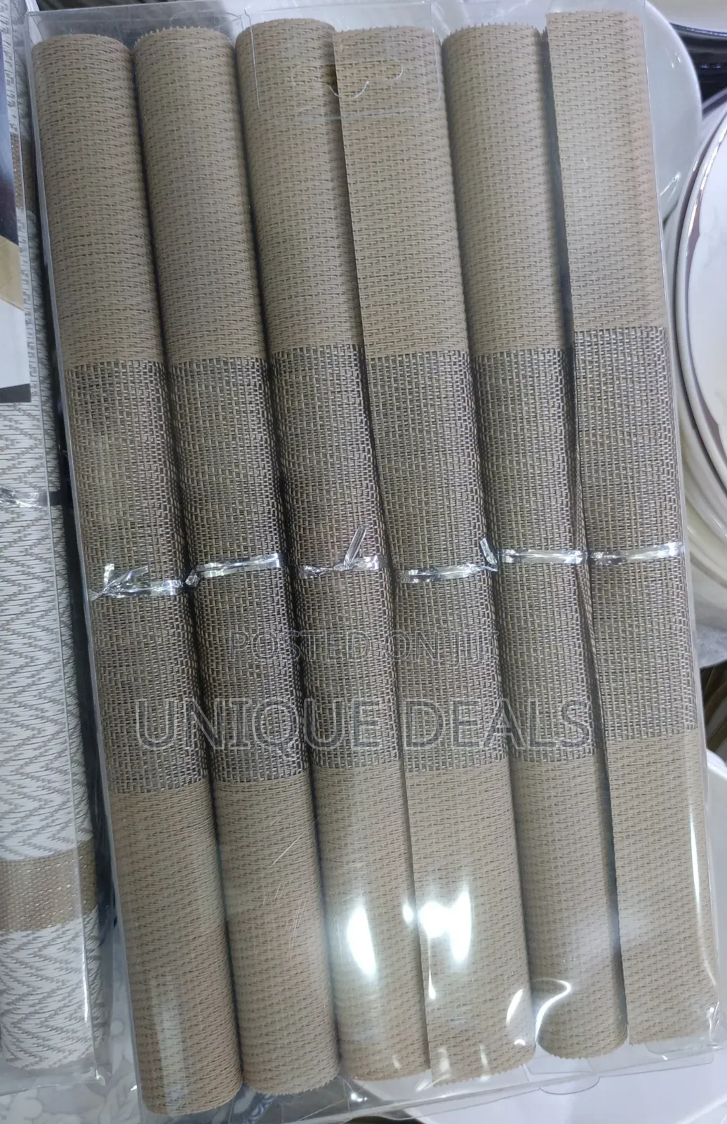 Dining Table Placemat Set, PVC Material