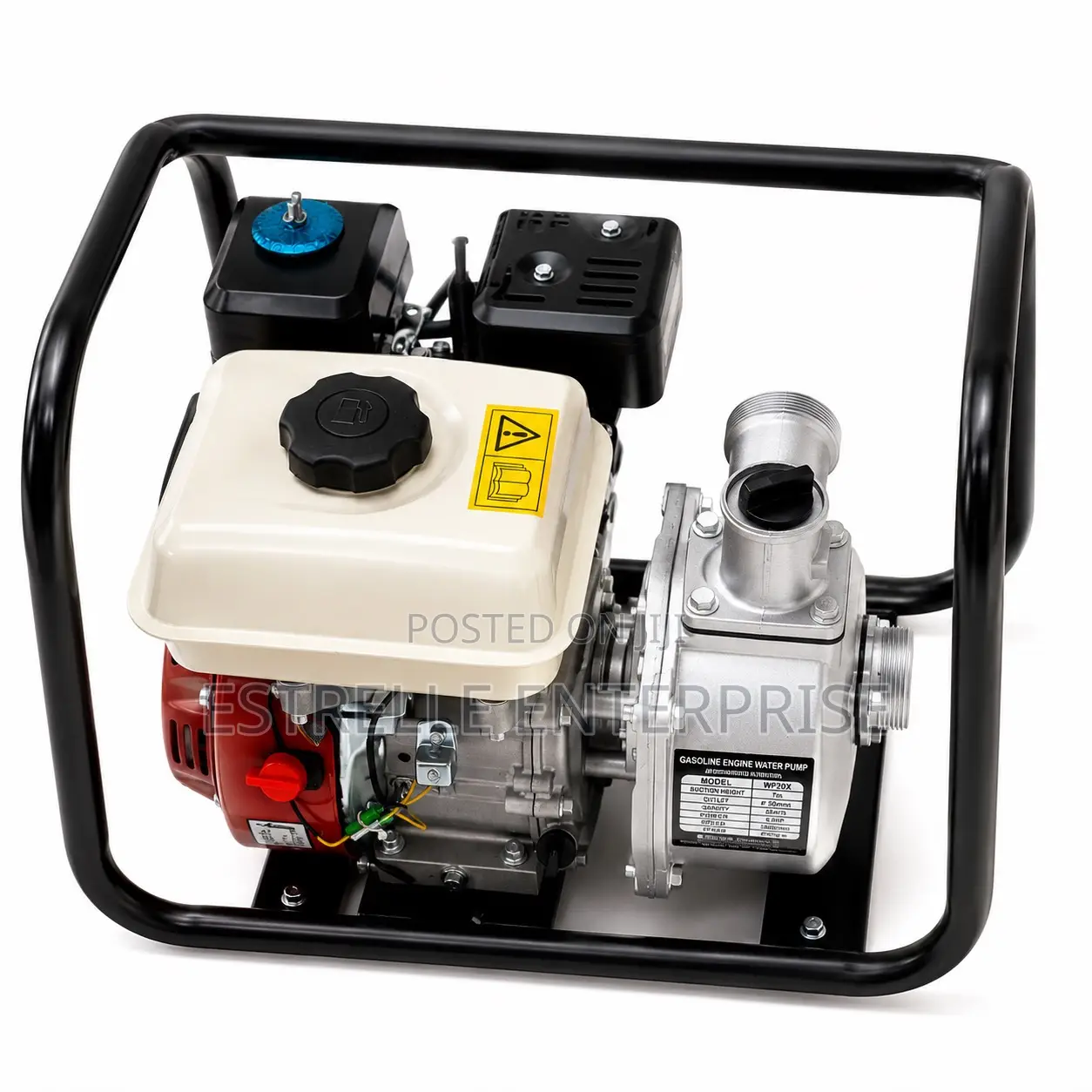 2 Inch Petrol Water Pump 30000l/H 28M Lift 5.6kw