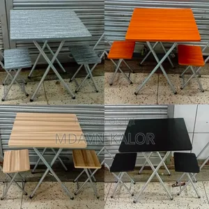 X-Shaped Foldable Tables