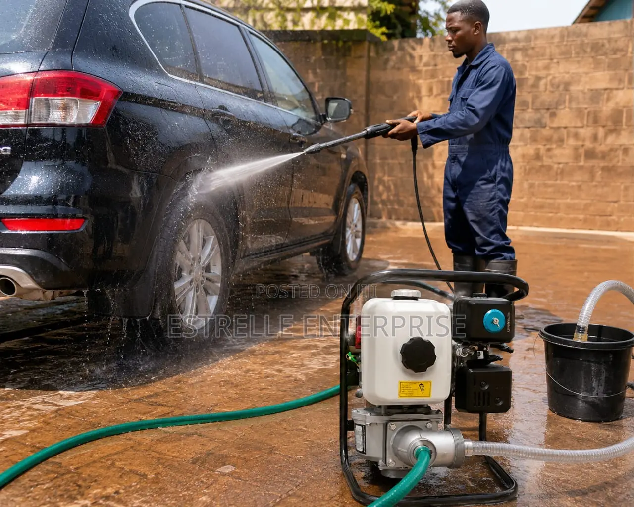 3Inch Petrol Water Pump 60000l/H 32M High Pressure 5.6Kw