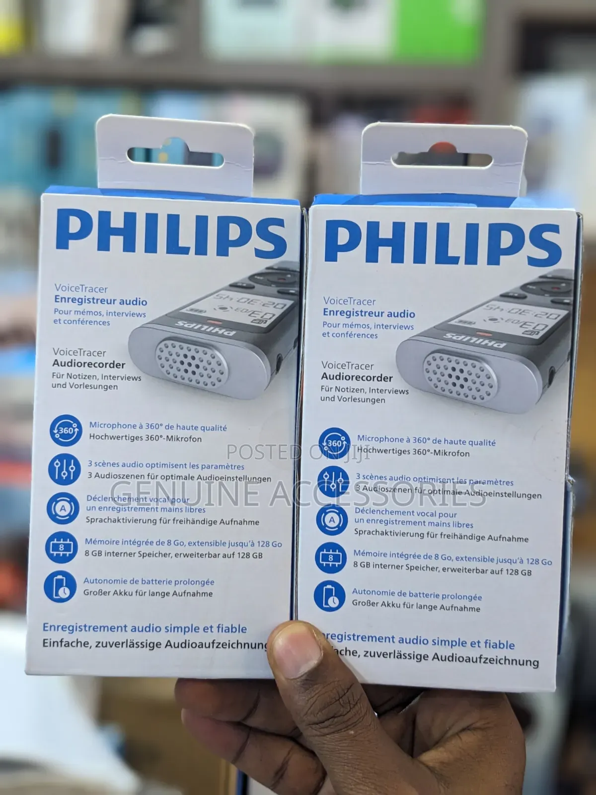 Philips Voice Tracer Audio Recorder 8gb Inbuilt (Dvt1170)