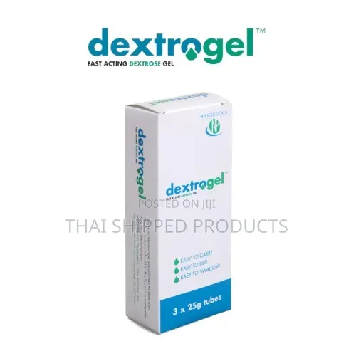 HYPOGLYCEMIA Stopped in 2mins- Dextrogel, Fast Acting Gel 3 X 25g Tube