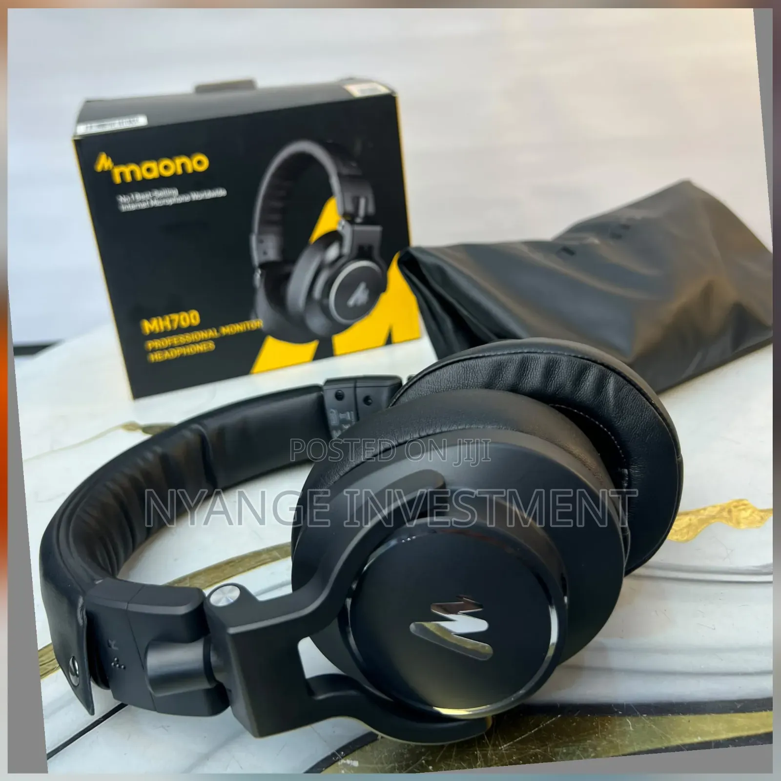 Maono MH700 Professional Monitor Headphones, Recording Headphones