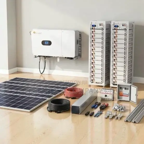 Wholesale Premium 50KW Hybrid Solar System With All Accessories 60kwh