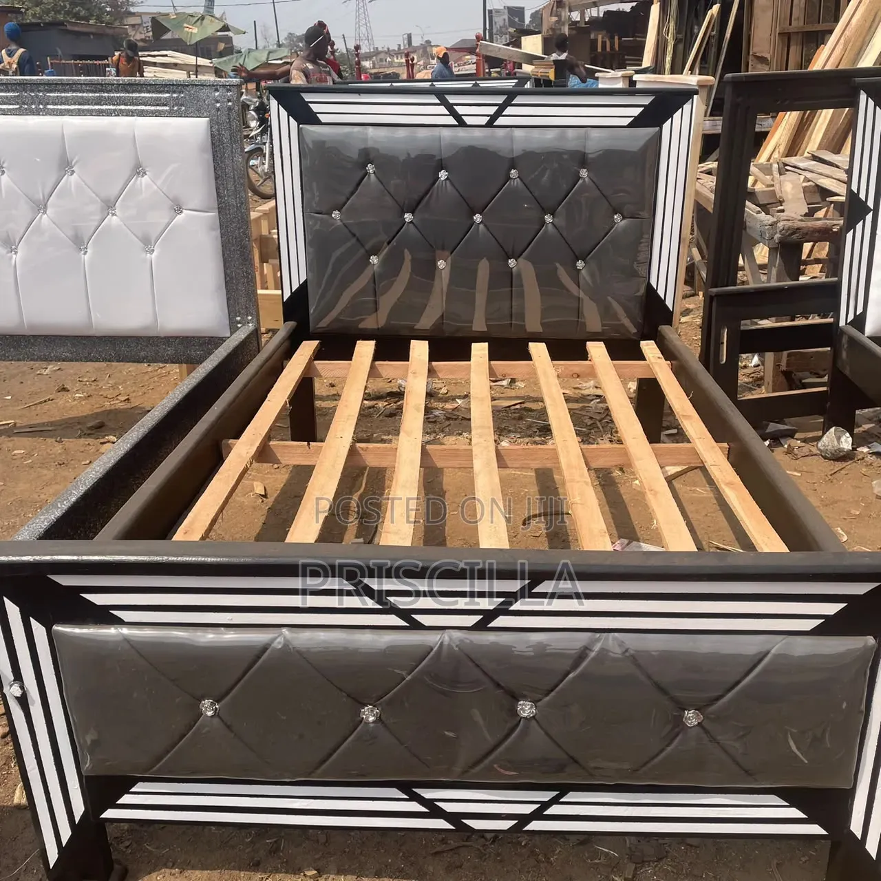 5by6 Bed Gray Color