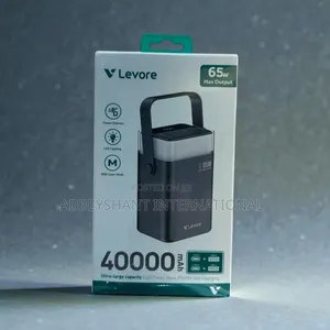 Power Bank Levore 40000mAh 65W Ultra-Large Capacity Power Bank