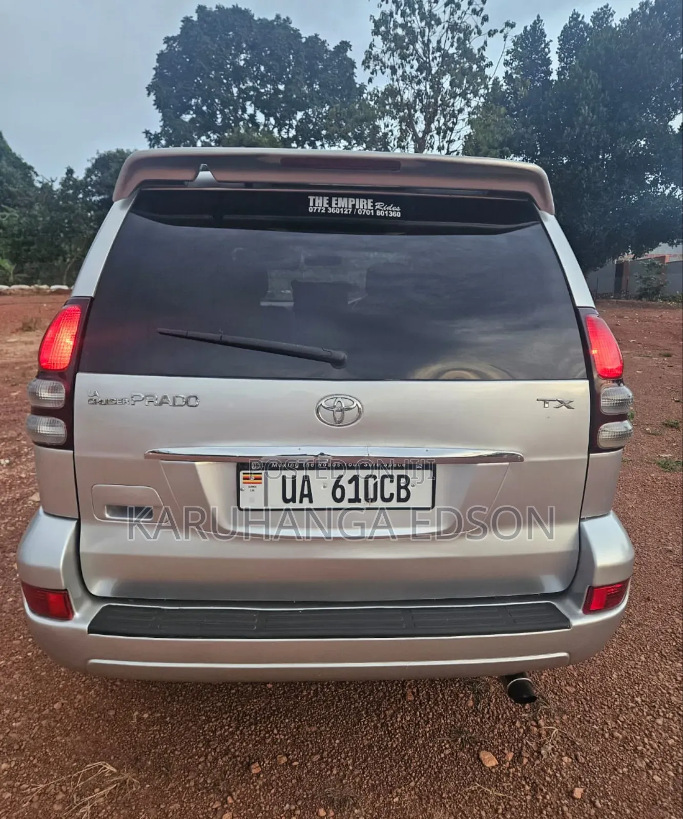 Toyota Land Cruiser Prado 2.7 5dr 2004 Silver