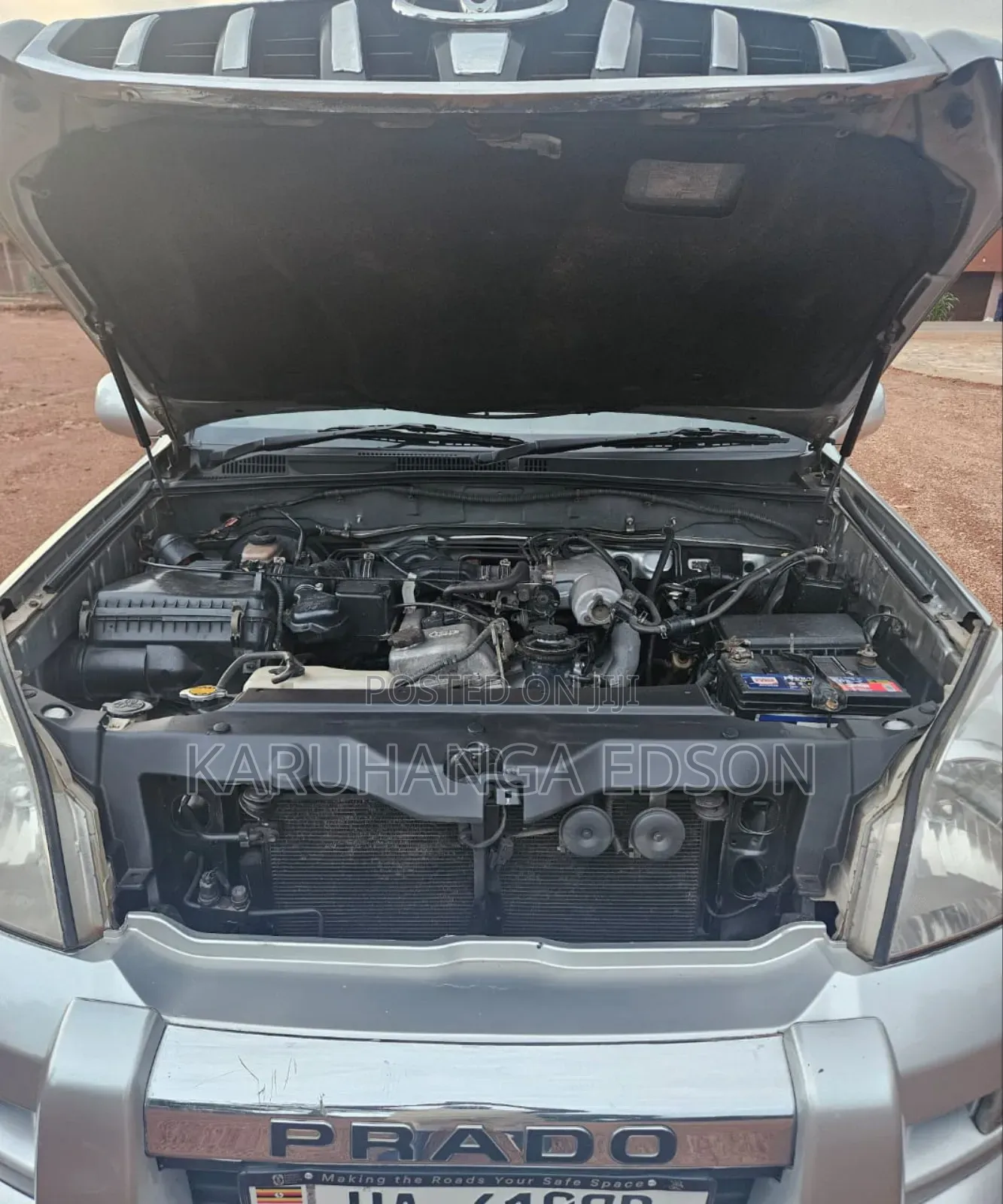 Toyota Land Cruiser Prado 2.7 5dr 2004 Silver