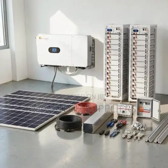 50KW Hybrid Solar Kit With 48 X 580W Solar Panels