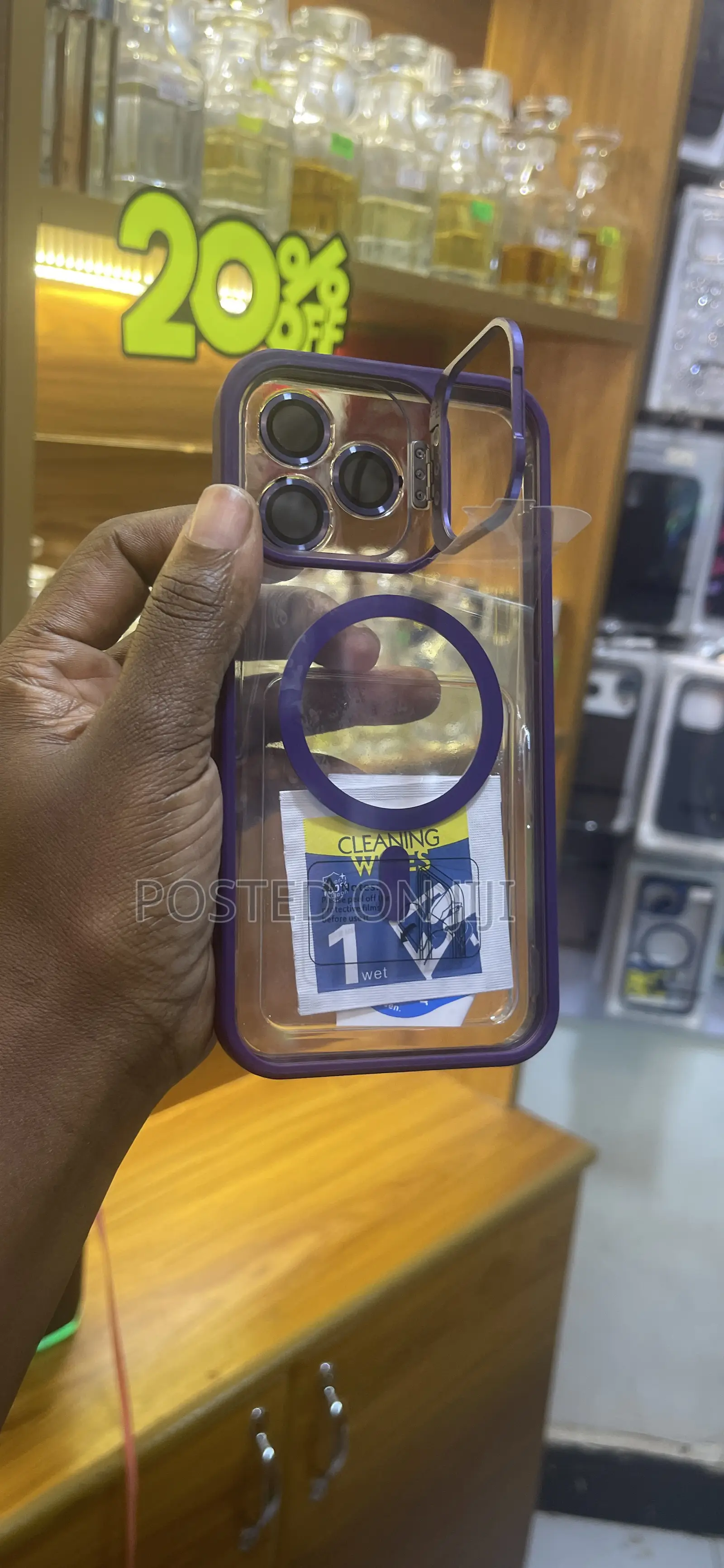 Ip 14promax Case . Comes With Its Lens Protectors