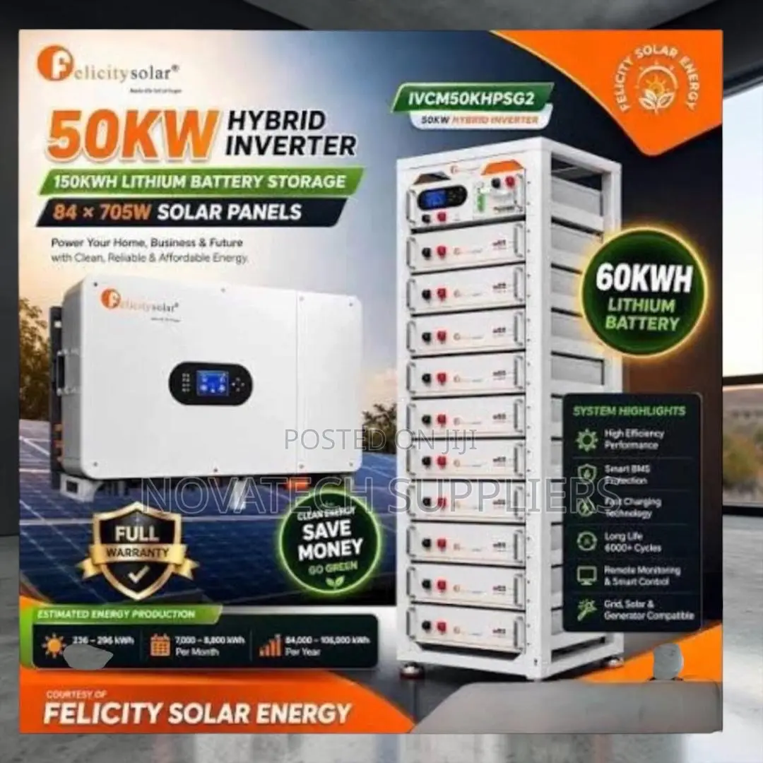 Premium 50KW Solar System With Complete Installation Kit