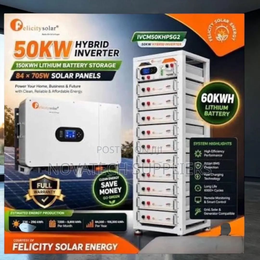 Wholesale 50KW Hybrid Solar System With All Accessories