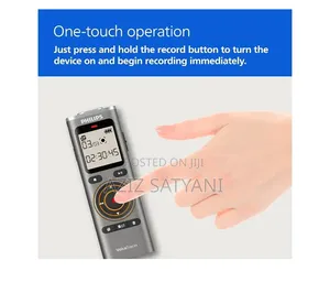Philips Voice Recorder DVT 1170 VoiceTracer, Audio Recorder, 8GB