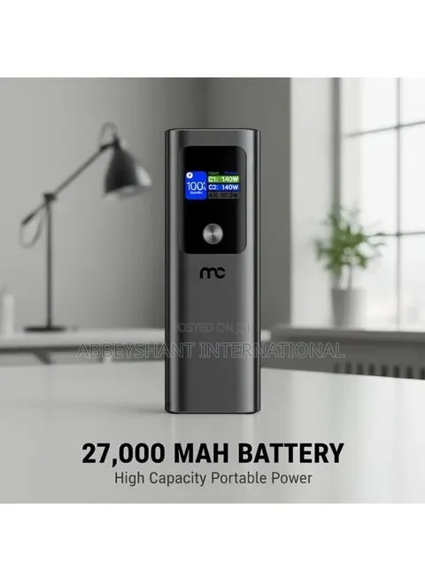 Laptop Power Bank Mycandy Laptop Powerbank 27,000mAh Capacity.