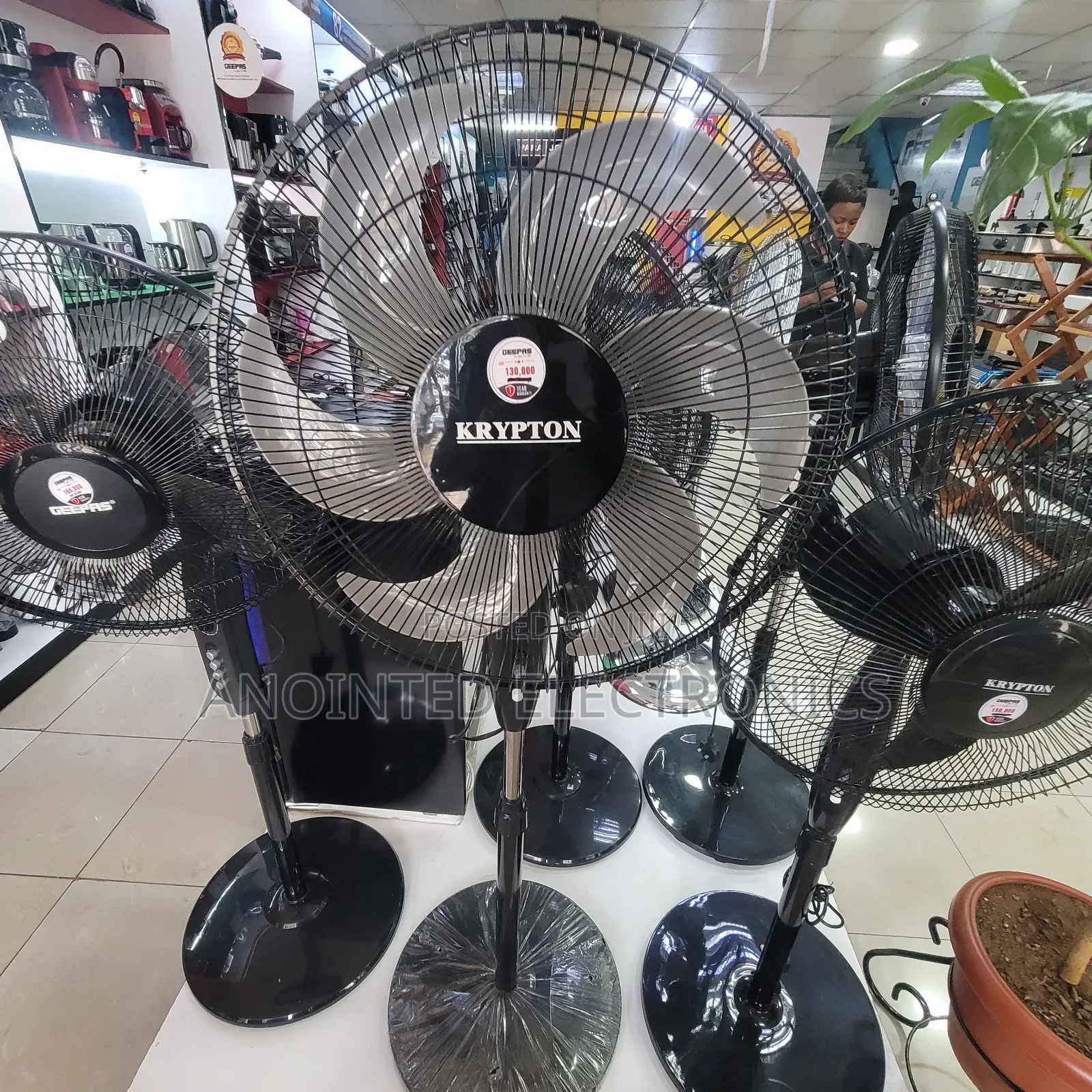 Krypton Standing Fans Available