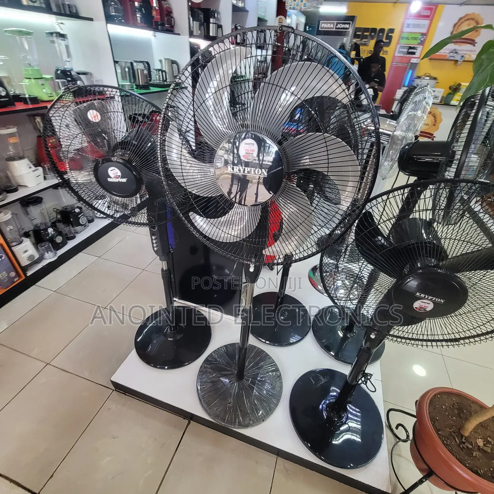 Krypton Standing Fans Original