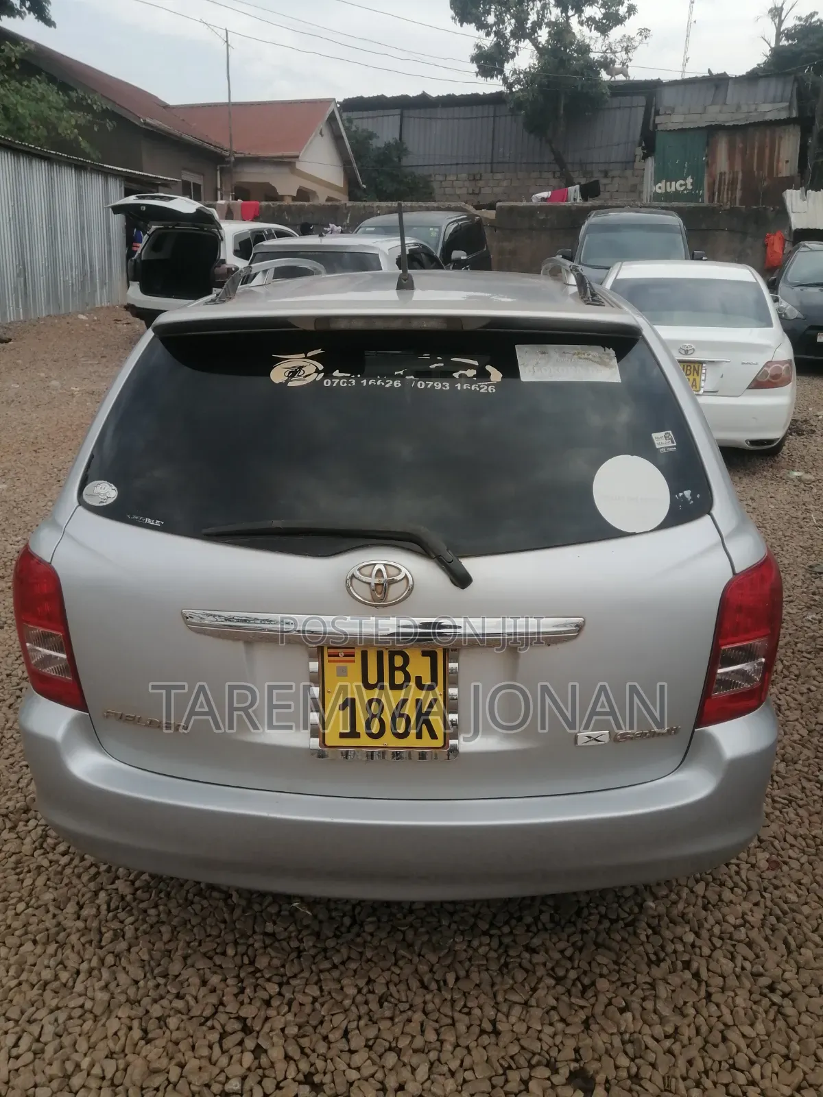 Toyota Corolla Fielder 2007 Silver