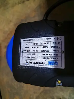 1 HP Surface Water Pump