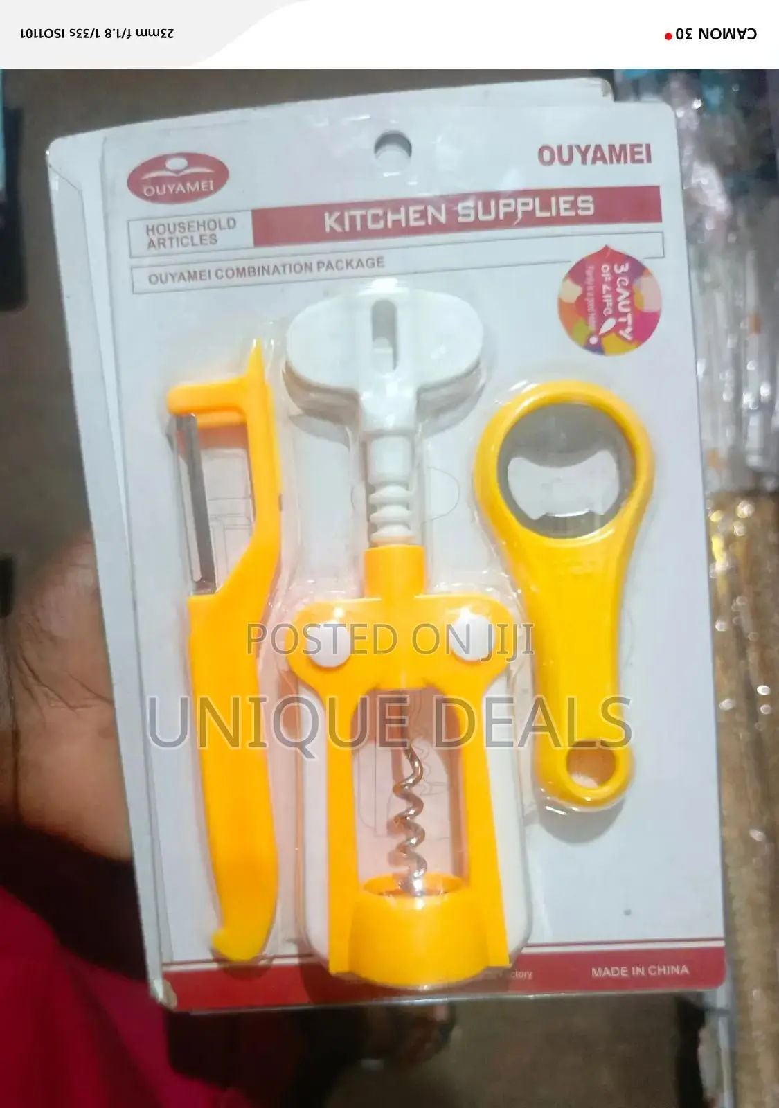 Kitchen Tools, Featuring a 3-Piece Combination Package
